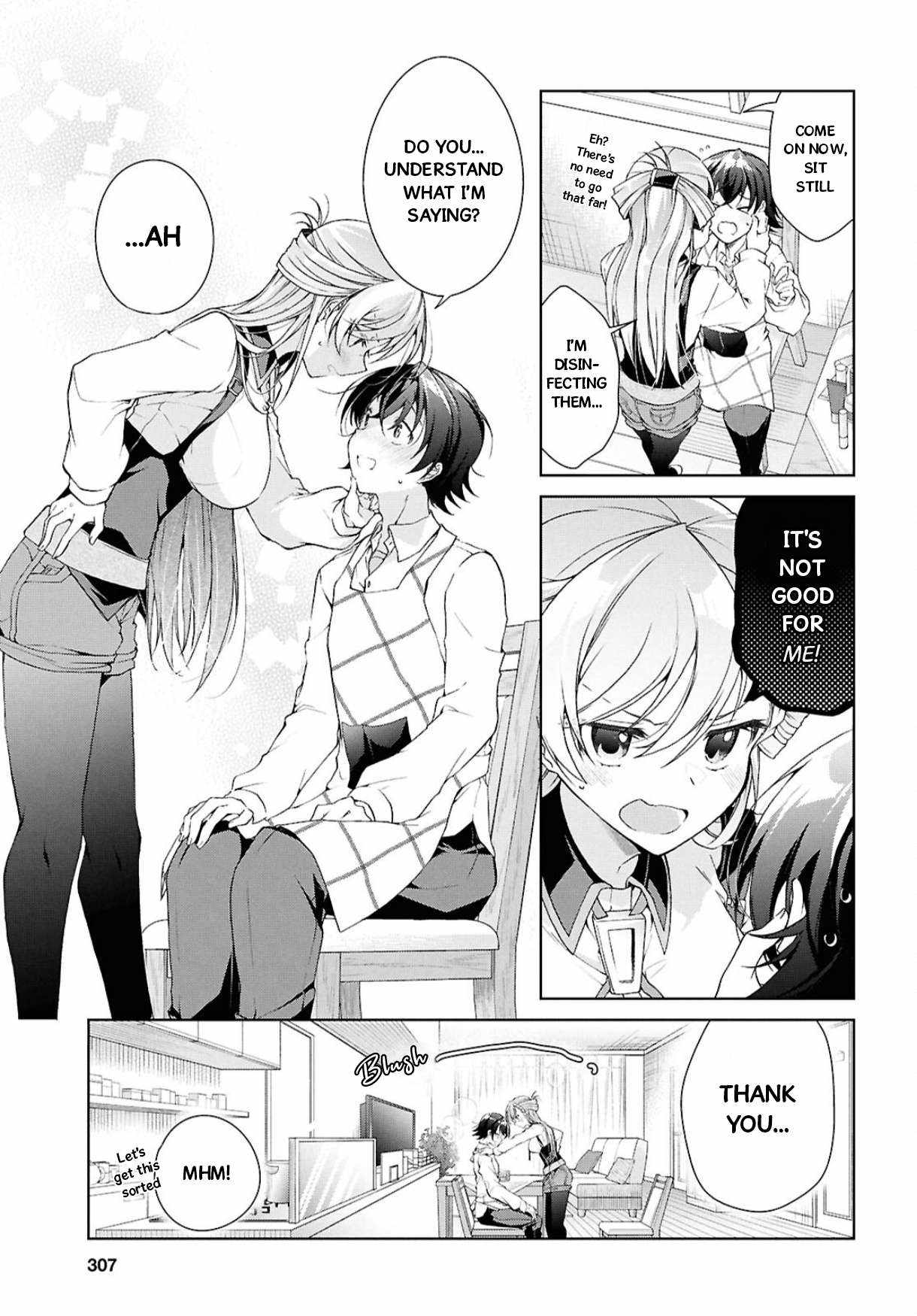 Isshiki-san wa Koi wo shiritai Chapter 38.1 8